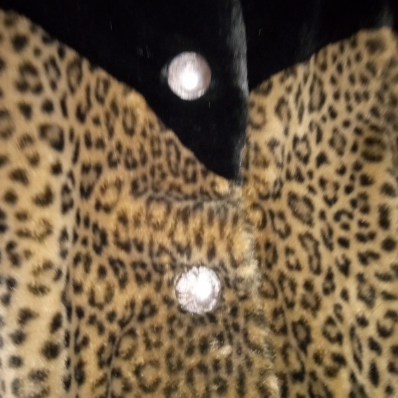 Creation de Paris vintage Leopard print Fur coat, made in France, size 36 (S-M) - Picture 3 of 9